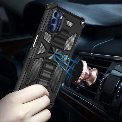 For Motorola Moto G Stylus 2022 4G Heavy Duty Stand Hybrid Shockproof [Military Grade] Armor Protective with Kickstand  Phone Case Cover