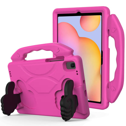 Case for Samsung Galaxy Tab A (8.0 inch) T290,T295 Hybrid Shockproof Thumbs Up Kickstand Rubber TPU Kid-Friendly Bumper Tablet Pink Tablet Cover