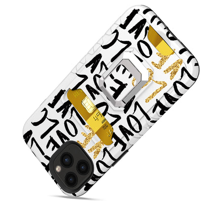 For Motorola Moto G Stylus 5G 2022 Stylish Wallet Case with Credit Card Holder & Magnetic Kickstand Ring Hybrid Armor  Phone Case Cover