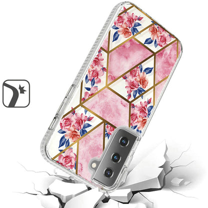 For Samsung Galaxy A71 5G Hybrid Design Graphic Fashion Colorful Sparkle Pattern Silicone Skin TPU Hard PC Armor Ultra Slim  Phone Case Cover