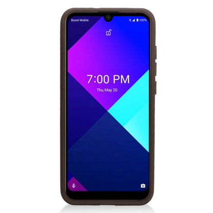 For Wiko Ride 3 Matte Translucent with Ring Stand /Kickstand (Work with Car Mount) Hybrid Shockproof Armor [Military Grade] Bumper  Phone Case Cover