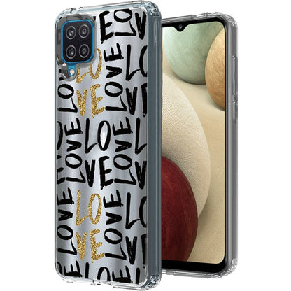 For Apple iPhone 13 Pro Max (6.7") Fashion Hybrid Design Image Transparent Rubber TPU Protector Thin Shell Back PC Armor  Phone Case Cover