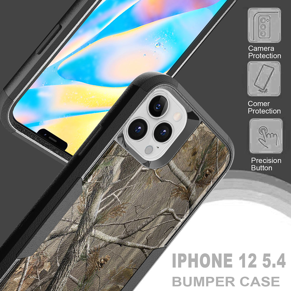 For Apple iPhone 13 /Pro Max Armor 3 in 1 Three Layer Heavy Duty Rugged Hybrid Hard PC Soft TPU Bumper Shockproof Full Protective  Phone Case Cover