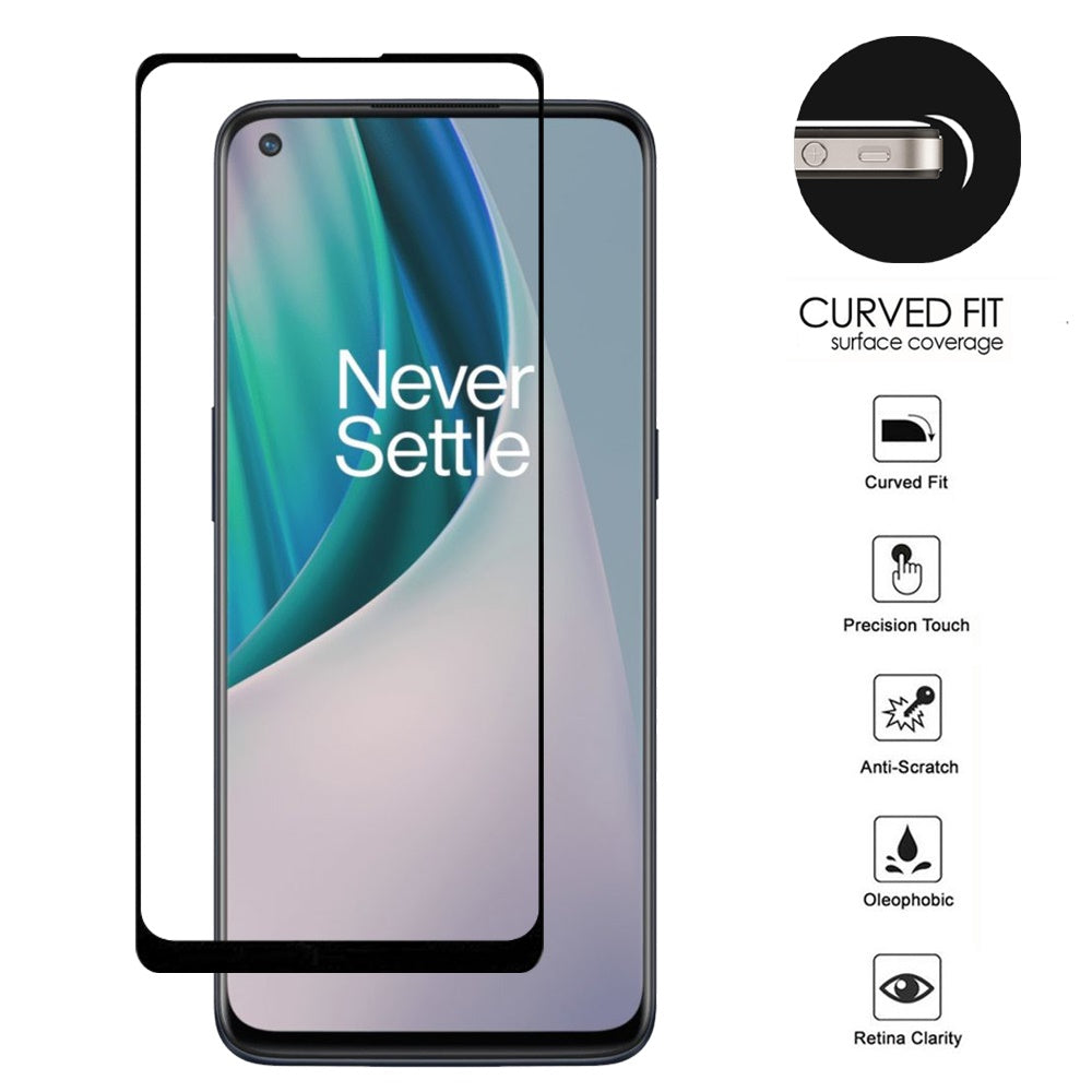 For Motorola Moto One 5G, Moto G 5G Plus, Moto One Lite Screen Protector Full Cover Tempered Glass [Edge to Edge Coverage] Full Protection Durable Tempered Glass Clear Black Phone Case Cover