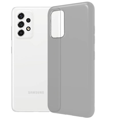 For Samsung Galaxy A23 5G Premium Hybrid Soft Silicone Gummy TPU Gel Candy Skin Flexible Skinny Slim Thin Protector Clear Phone Case Cover