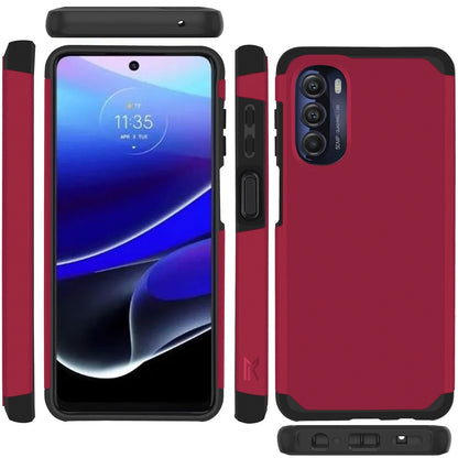 For Motorola Moto G Stylus 5G 2022 Ultra Slim Protection Shock Absorption Hybrid Dual Layer Hard PC + TPU Rubber Armor  Phone Case Cover
