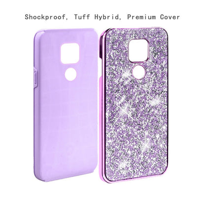 For Apple iPhone 14 /Plus Pro Max Bling Rhinestone Diamond Shiny Glitter Hybrid Bumper Dual Layer Rugged  Phone Case Cover