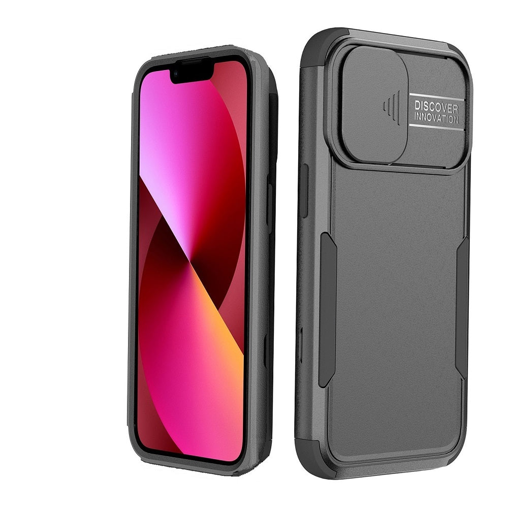 For Apple iPhone 13 Pro Max Heavy Duty 3in1 Rugged Hybrid Hard PC Rubber Bumper Impact with Camera Protection  Phone Case Cover