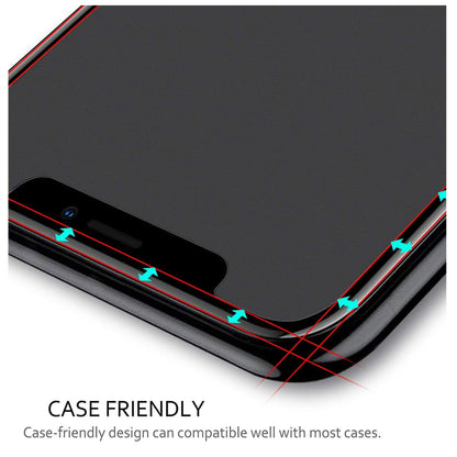 For Apple iPhone 13 /13 Pro (6.1") Matte Screen Protector Tempered Glass Anti-Glare & Anti-Fingerprint 9H Hardness, Case Friendly Clear Matte Screen Protector