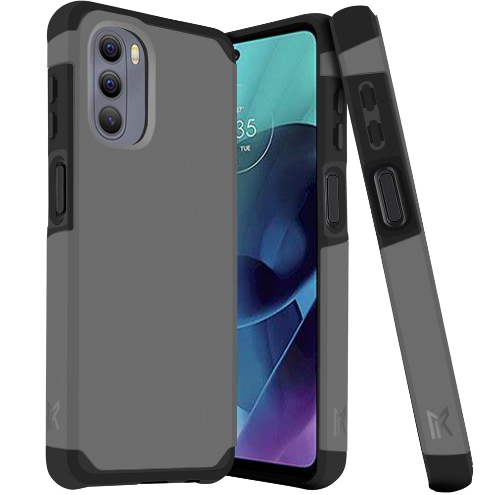 For Motorola Moto G Stylus 4G 2022 Slim Corner Protection Shock Absorption Hybrid Dual Layer Hard PC TPU Rubber Armor  Phone Case Cover