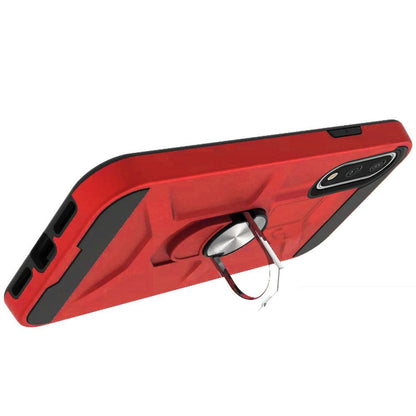 For Samsung Galaxy A73 5G Hybrid Stand Kickstand Ring Holder [360° Rotating] Armor TPU Work with Magnetic Car Mount  Phone Case Cover