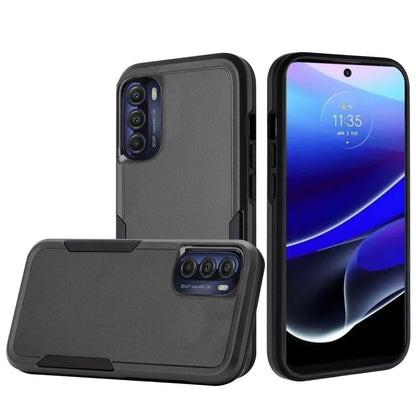 For Motorola Moto G Stylus 5G 2022 Tough Strong Dual Layer Hard PC + TPU Hybrid Rugged Shockproof Drop-Proof Protection  Phone Case Cover
