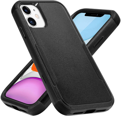 For Samsung Galaxy A03S Hybrid Bumper Rugged Dual Layer Heavy-Duty Military-Grade Rubber TPU Defender Protective  Phone Case Cover