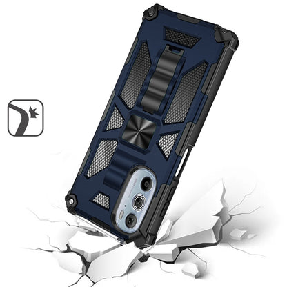 For Motorola Edge+ 2022 /Edge Plus Heavy Duty Stand Hybrid TPU Shockproof Rugged Protective with Built-in Kickstand  Phone Case Cover