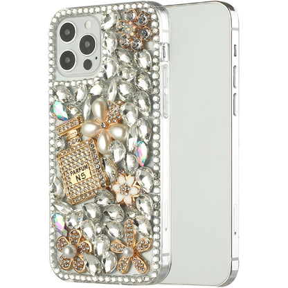 For Samsung Galaxy Z Fold 4 5G Bling Crystal 3D Full Diamond Luxury Sparkle Rhinestone Hybrid Protective  Phone Case Cover