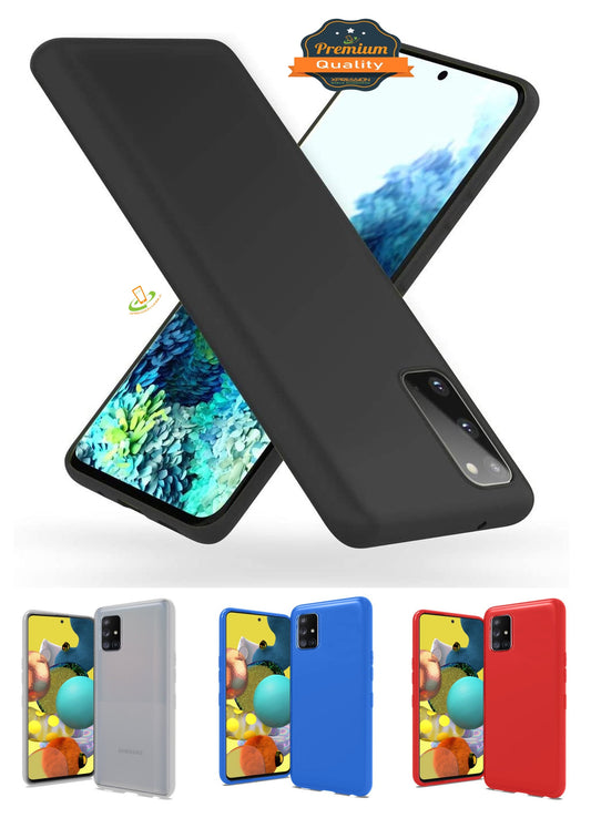 For AT&T Fusion Z, Motivate Hybrid Rubber Soft Silicone Gummy TPU Gel Candy Skin Flexible Skinny Slim Thin Protector  Phone Case Cover