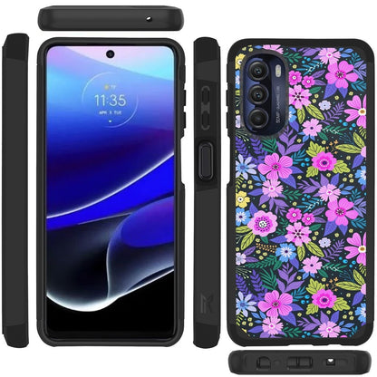 For Motorola Moto G Stylus 5G 2022 Ultra Slim Protection Shock Absorption Hybrid Dual Layer Hard PC + TPU Rubber Armor  Phone Case Cover