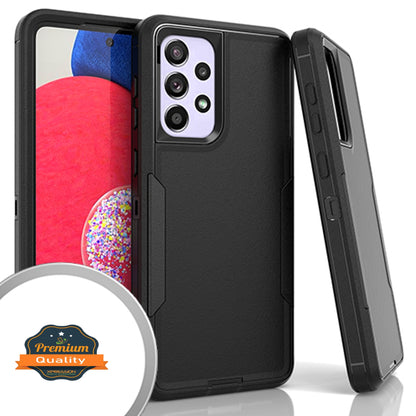 For Samsung Galaxy A53 5G Hybrid Slim Shockproof Rubber TPU Hard PC Heavy Duty Hard Protective Three Layer Protection  Phone Case Cover