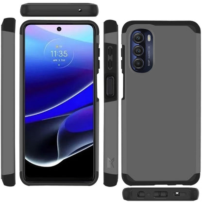 For Motorola Moto G Stylus 5G 2022 Ultra Slim Protection Shock Absorption Hybrid Dual Layer Hard PC + TPU Rubber Armor  Phone Case Cover