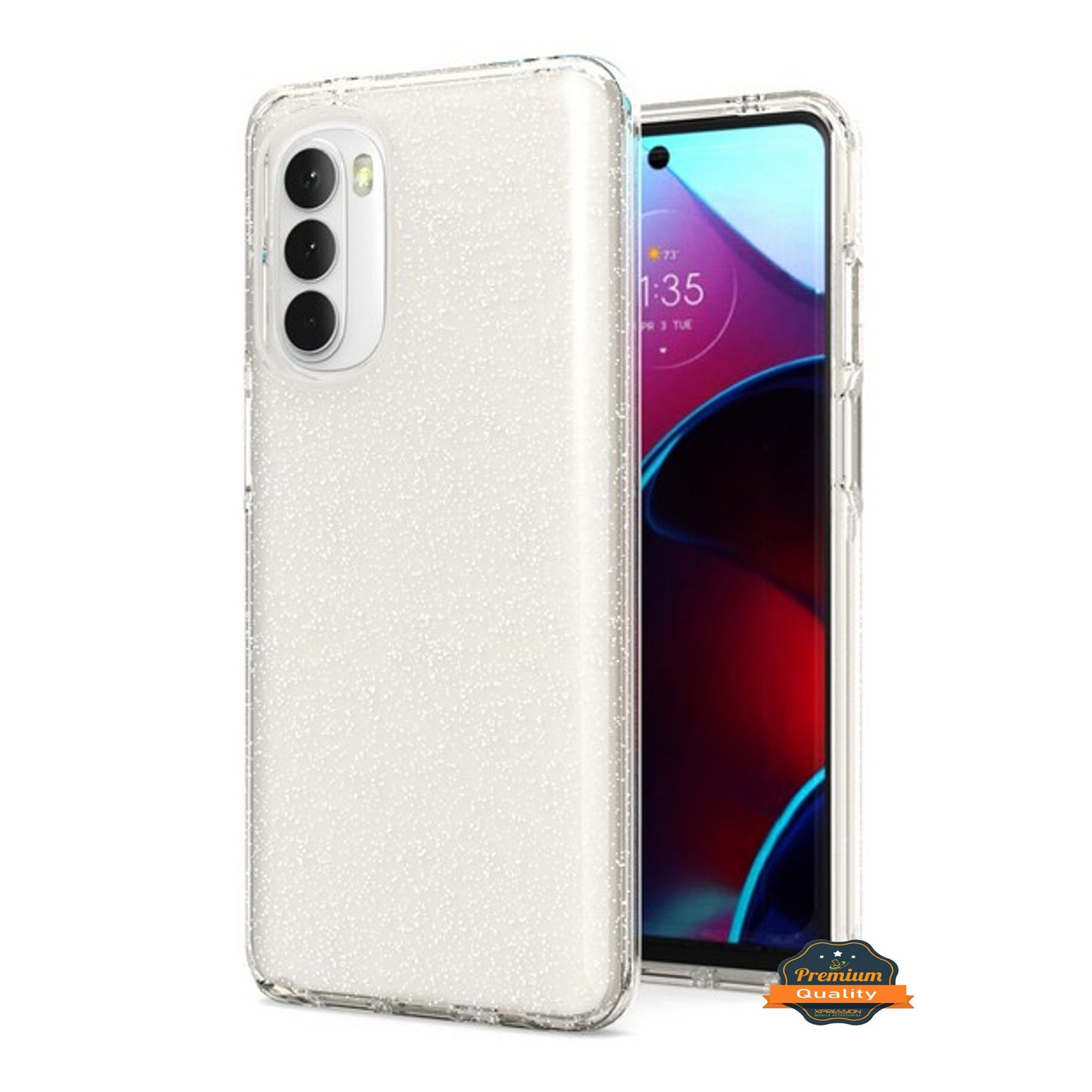 For Motorola Moto G Stylus 5G 2022 Glitter Sparkle Bling Shiny Thin Ultra Slim Hybrid Shockproof Rubber Silicone TPU Gel  Phone Case Cover