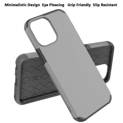 For Apple iPhone 13 / Pro Max Mini Ultra Slim Corner Protection Shock Absorption Hybrid Dual Layer PC + TPU Armor Defender  Phone Case Cover