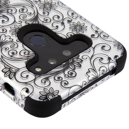 For LG G8 Thinq Hybrid Dual Layer Hard PC Cases Shockproof TPU Rugged Bumper  Phone Case Cover