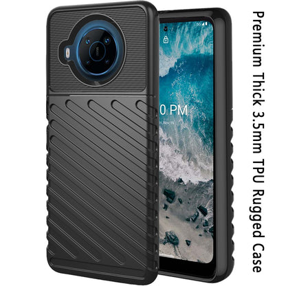 For Nokia X100 Rugged Hybrid Hard PC Soft Silicone Gel 3.5mm TPU Bumper Texture Shockproof Anti Slip Protective Stylish Ultra Slim  Phone Case Cover