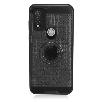 For Samsung Galaxy A03S Hybrid 360° Ring Armor Shockproof Dual Layers Holder with Ring Stand for Magnetic Car Mount  Phone Case Cover