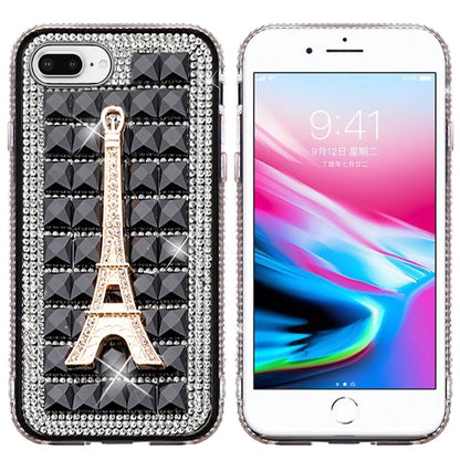 For Apple iPhone 8 /7/6s/6 /SE 2nd Generation Fashion Luxury 3D Bling Diamonds Rhinestone Jeweled Ornament Shiny Crystal  Phone Case Cover