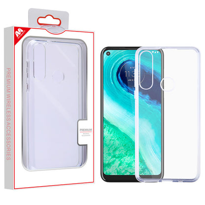 For Motorola Moto G Fast Crystal Clear Soft TPU Gel Flexible Rubber Silicone Ultra-Thin Hybrid Shock Resistance Transparent Phone Case Cover