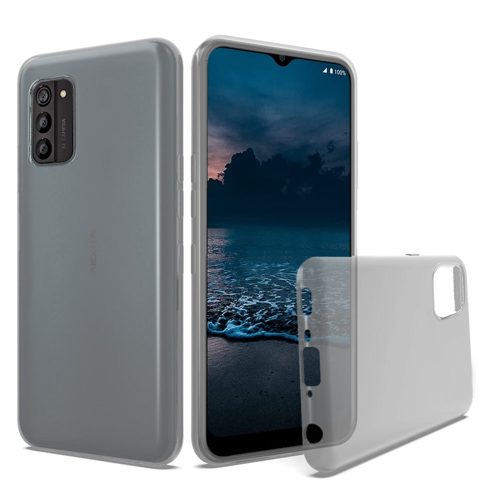 For Nokia G100 4G Premium Cases Hybrid Soft Silicone Gummy TPU Gel Candy Skin Flexible Skinny Slim Thin Protector  Phone Case Cover