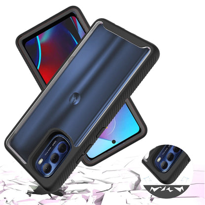For Motorola Moto G Stylus 2022 4G Clear Dual Layer Rugged Bumper Frame Heavy Duty Hybrid Shockproof Rubber Hard TPU  Phone Case Cover