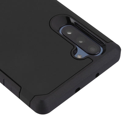 Samsung Galaxy Note 10 (6.3") Dual Layer Hybrid Armor Rubber Soft TPU Hard PC Shockproof Slim Fit