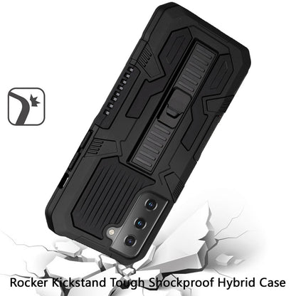 For Samsung Galaxy S22 Hybrid Tough Rugged [Shockproof] Dual Layer Protective with Kickstand Military Grade Hard PC + TPU  Phone Case Cover