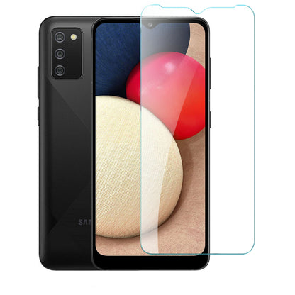 For Samsung Galaxy A03s Tempered Glass Screen Protector Premium HD Clear, Case Friendly, 9H Hardness, 3D Touch Accuracy, Anti-Bubble Film Clear Screen Protector