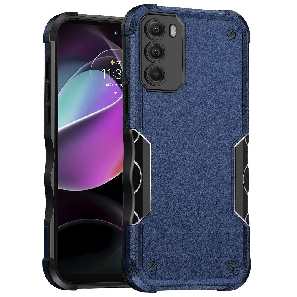 For Motorola Moto G 5G 2022 Tough Shockproof Hybrid Heavy Duty Dual Layer TPU Bumper Rugged Rubber Defend Armor  Phone Case Cover