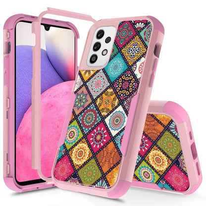 For Samsung Galaxy A33 5G Hybrid Rugged Hard Shockproof Drop-Proof with 3 Layer Protection, Military Grade Heavy-Duty  Phone Case Cover