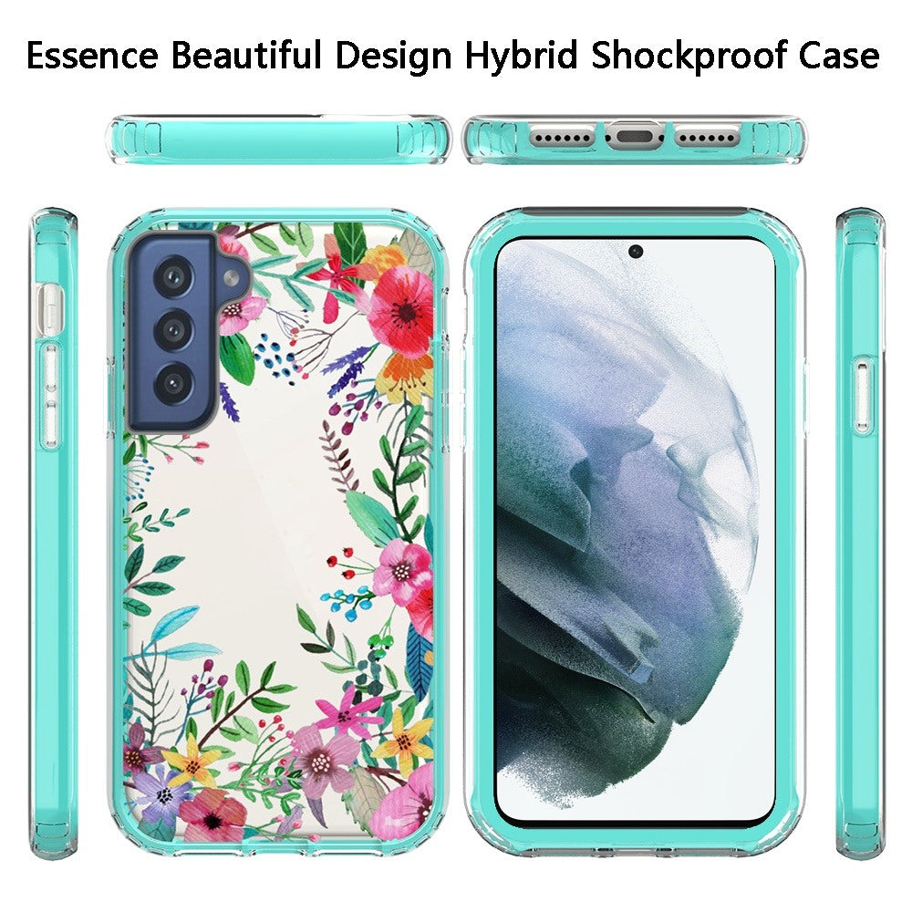 For Samsung Galaxy S22 /Plus Ultra Beautiful Design 3 in 1 Hybrid Triple Layer Armor Hard PC Rubber TPU Shockproof Protective Frame  Phone Case Cover