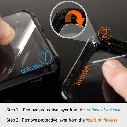 For Apple iPhone SE 3 (2022) Hybrid Transparent Clear Acrylic Back Hard Soft TPU Full Protective Bumper Extra Shock-Absorb  Phone Case Cover