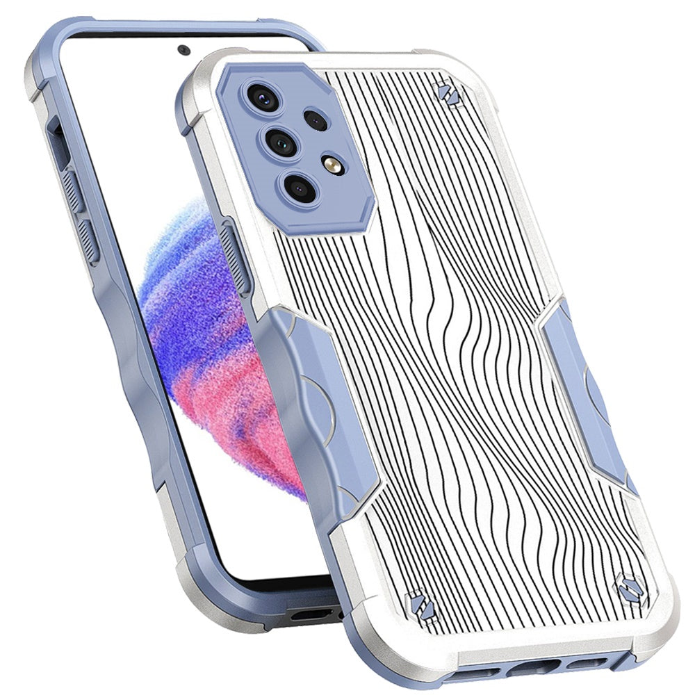 For Samsung Galaxy A53 5G Fashion Design Tough Shockproof Hybrid Stylish Pattern Heavy Duty TPU Rubber Armor  Phone Case Cover