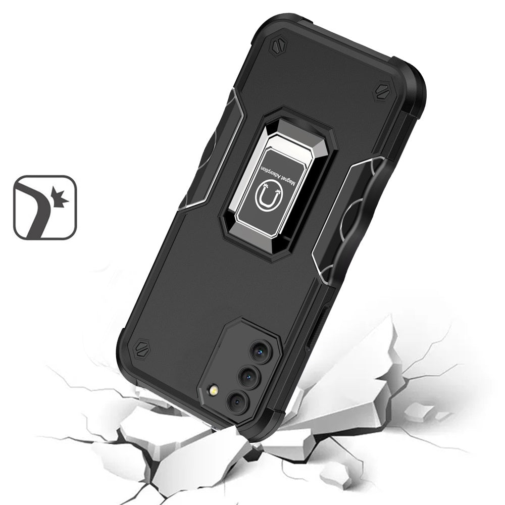 For Nokia G400 5G Hybrid Cases with Magnetic Ring Holder Stand Kickstand Heavy Duty Rugged Drop Silicone Shockproof  Phone Case Cover
