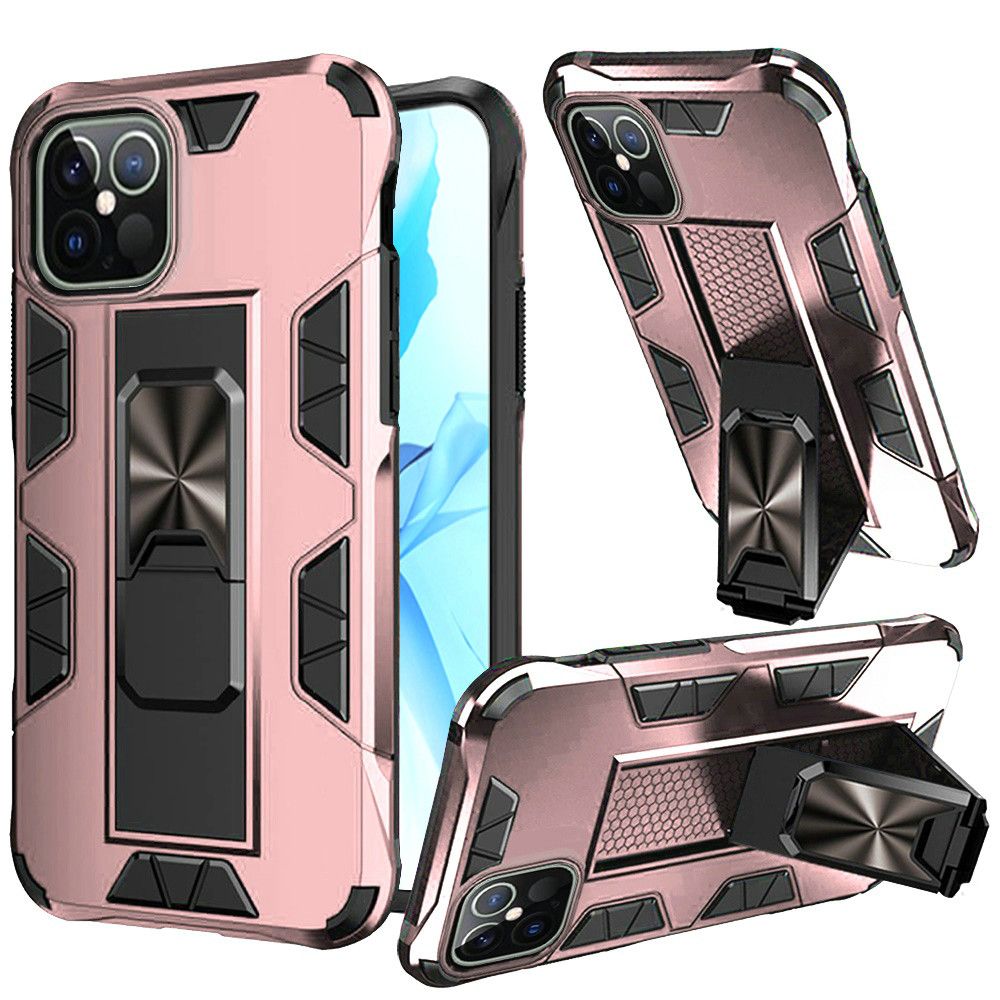 For Apple iPhone SE 2022 /SE 2020/8/7 Hybrid Magnetic Slide Ring Stand fit Car Mount Grip Holder Heavy Duty Body Rugged  Phone Case Cover