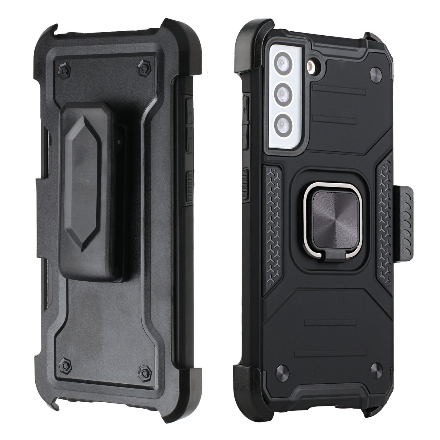 For Motorola Moto G Stylus 2021 5G Version Holster Combo Clip 3 in 1 Armor Hybrid with Ring Kickstand Shockproof Rugged  Phone Case Cover