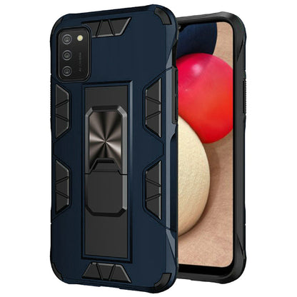 For Samsung Galaxy A32 5G Hybrid Magnetic Slide Ring Stand fit Car Mount Grip Holder Full Body Heavy Duty Rugged Military Grade  Phone Case Cover