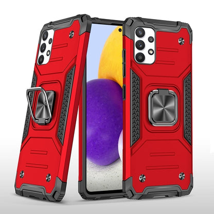 For Samsung Galaxy A73 5G Armor Hybrid with Ring Holder Kickstand Shockproof Heavy-Duty Durable Rugged Dual Layer  Phone Case Cover