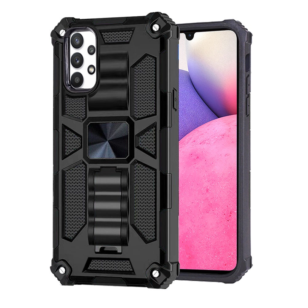 For Samsung Galaxy A33 5G Heavy Duty Stand Hybrid Shockproof [Military Grade] Rugged Protective with Built-in Kickstand  Phone Case Cover