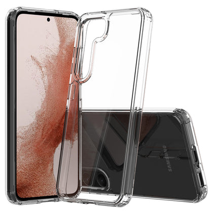 For Samsung Galaxy S23 /Plus /Ultra Hybrid Transparent Clear Acrylic Back Hard PC & TPU Protective Bumper Extra Shock-Absorb  Phone Case Cover