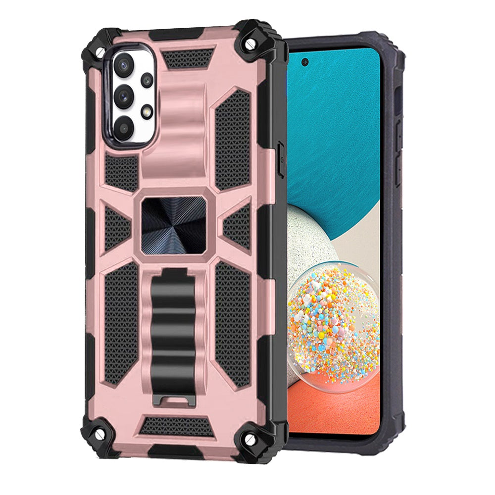 For Samsung Galaxy A53 5G Heavy Duty Stand Hybrid Shockproof [Military Grade] Rugged Protective with Built-in Kickstand  Phone Case Cover
