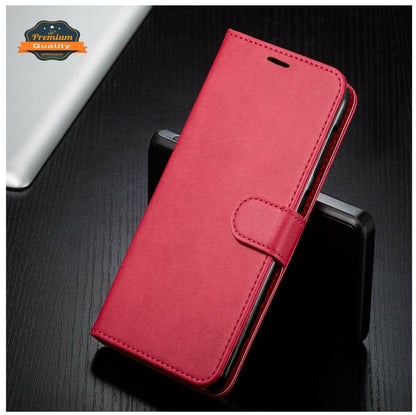 For Samsung Galaxy S20 FE /Fan Edition 5G Leather Wallet Case with Credit Card Holder Storage Kickstand & Magnetic Flip Hot Pink Phone Case Cover
