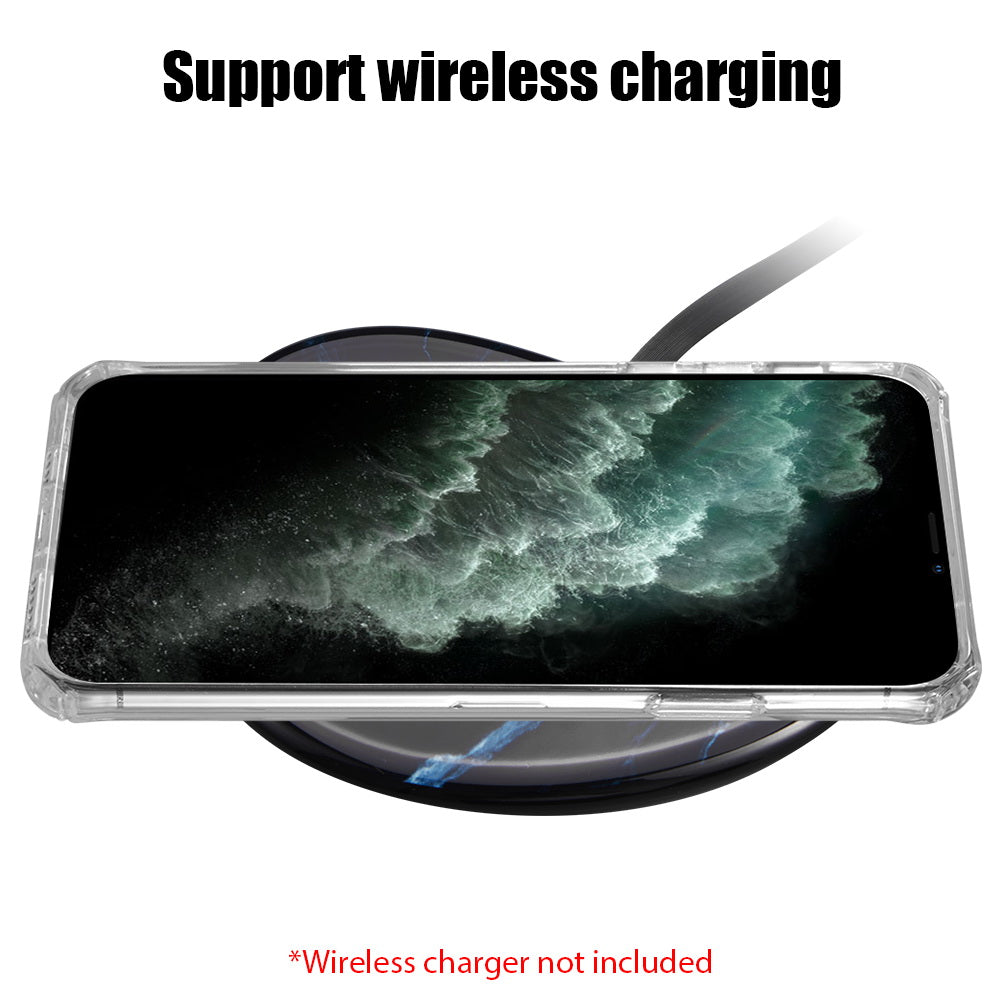 For Apple iPhone 13 /Pro Max Mini Air Armor Designed Transparent Hybrid Shock-Absorbing Corners Soft TPU + Hard Polycarbonate Frame  Phone Case Cover